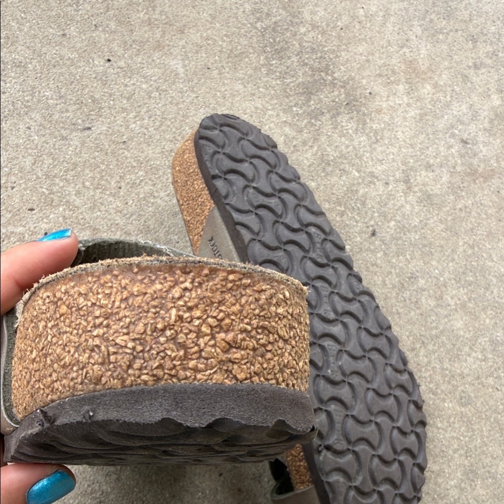 Birkenstock Taupe Sandals - Picture 3 of 4
